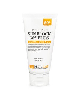 Крем сонцезахисний після процедурний для обличчя SPF 50+ Post care sun block 365 plus SPF 50 +