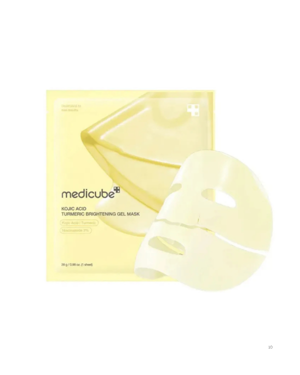 MEDICUBE Kojic Acid Turmeric Brightening Gel Mask 1 шт