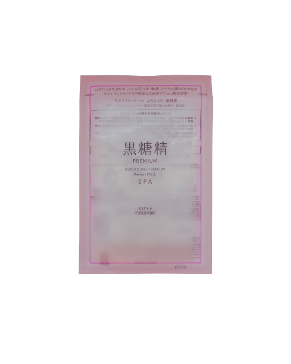 Тканинна маска для зволоження та омолодження шкіри Kose Kokutosei Premium Perfect Mask Moist