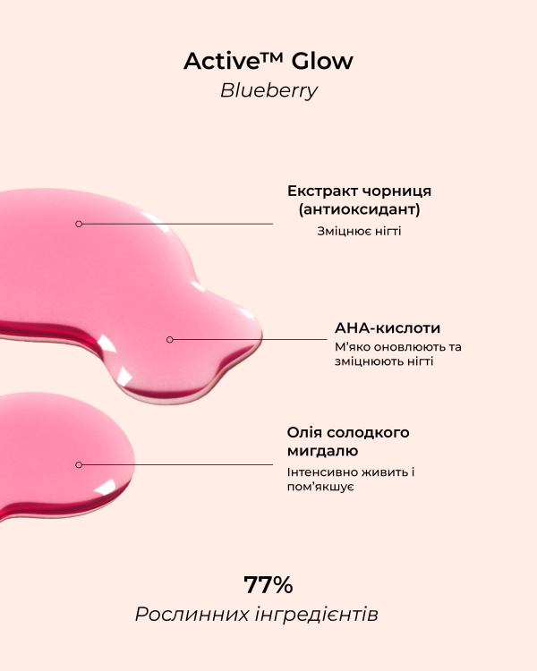 Лак для нігтів Active Glow Manucurist Grape Лак для нігтів Active Glow Manucurist Grape