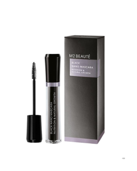 M2 Beaute Black Nano Mascara Nutrition & Natural Growth