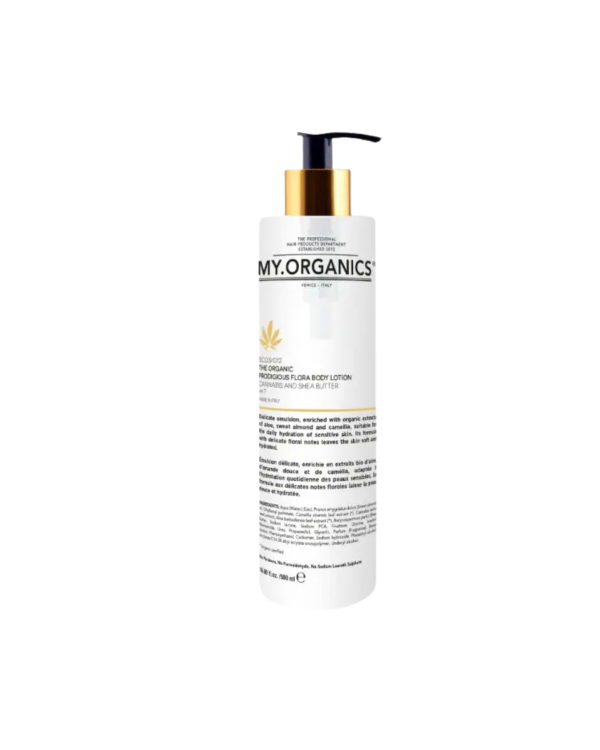 Ніжна емульсія для зволоження чутливої шкіри 500мл PRODIGIOUS FLORA BODY LOTION