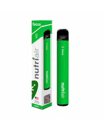 Nutriair Focus -інгалятор допоможе зосередитися та впоратися з будь-яким завданням. 