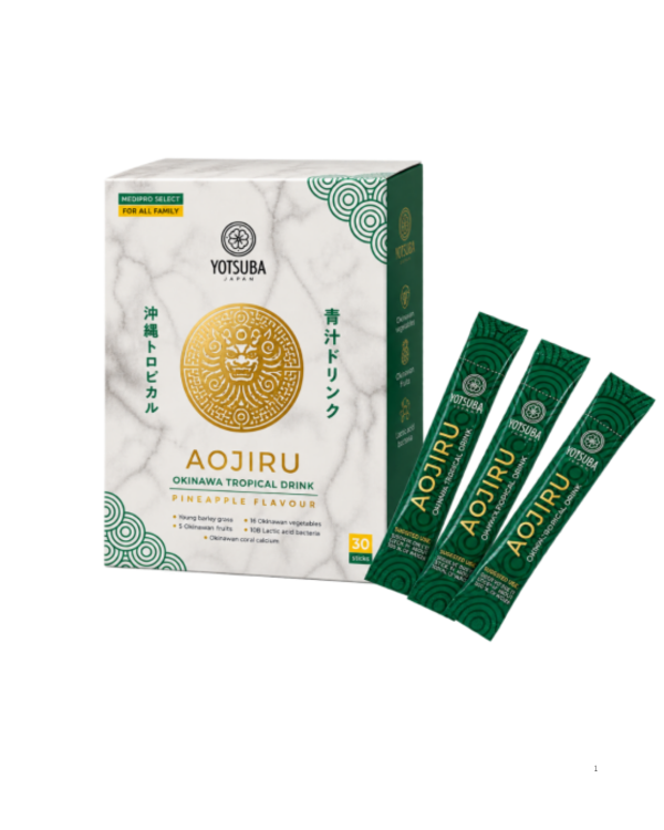 Аоджиру Okinawa Tropical Aojiru drink 30 стіків.